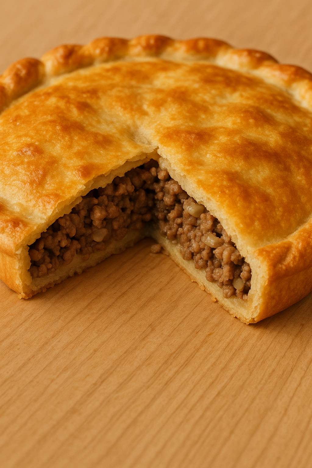 Minced beef - onion pie