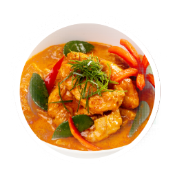 Pork in Ground Peanut-Coconut Cream Curry